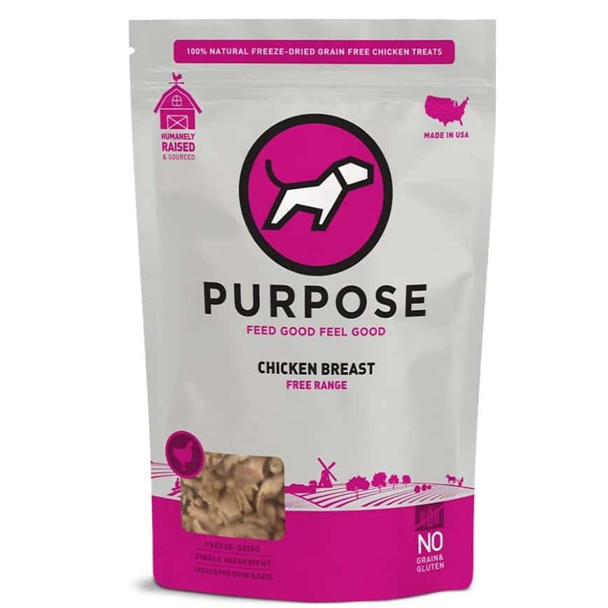 PURPOSE 凍乾脫水生肉 貓犬小食 單一蛋白 雞胸 3oz (000397) (圖片2)