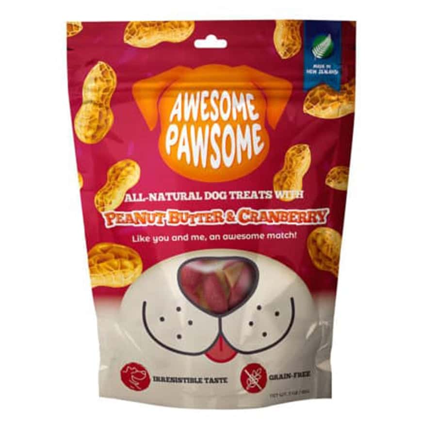 Awesome Pawsome 狗小食 花生蔓越莓 3oz (077034) (圖片2)