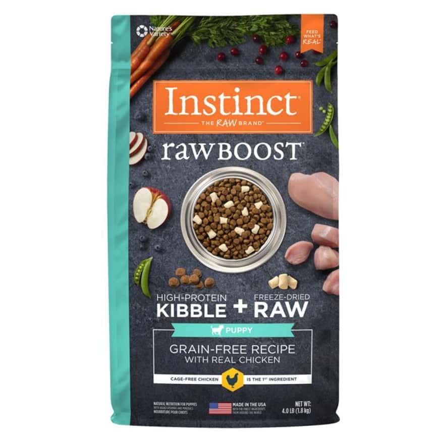 Instinct 狗糧 幼犬糧 無穀物生肉系列 雞肉 4lb (658399) (圖片2)