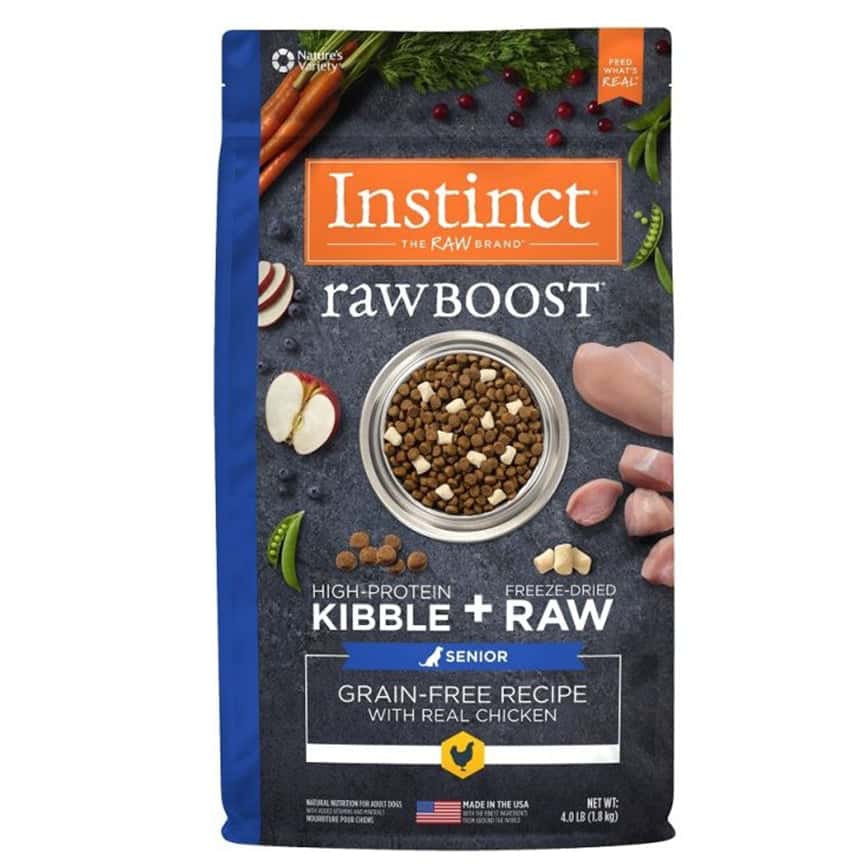 Instinct 本能 老犬糧 無穀物生肉系列 雞肉 4lb (658313) (圖片2)