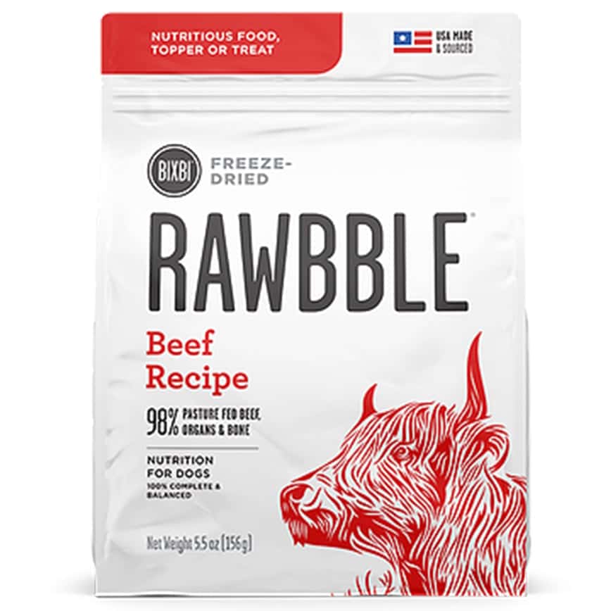 BIXBI RAWBBLE 狗糧 冷凍脫水鮮肉糧 牛肉 14oz (BIX09253) (圖片2)