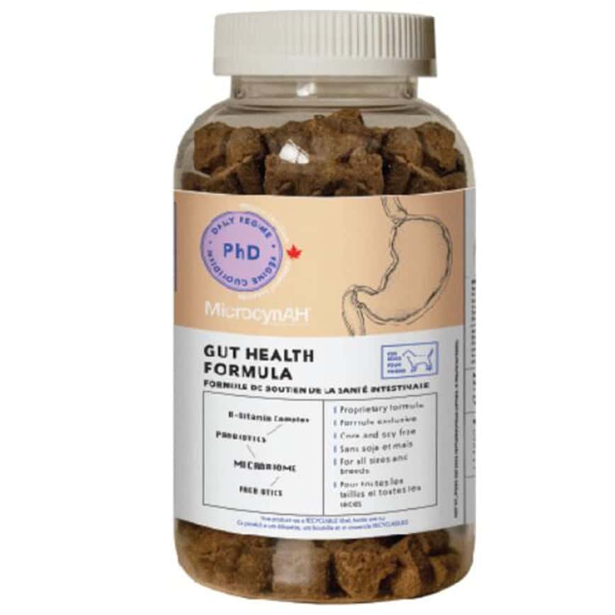 MicrocynAH 狗小食 日常養生計劃系列 腸道健康配方 90粒 300g (BMTD2300) (圖片2)