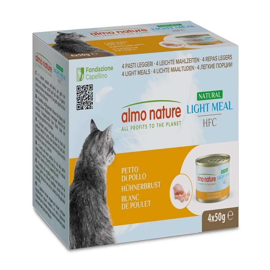 Almo Nature 貓罐頭 天然系列 雞胸肉 4X50g (554MEGA) (圖片2)