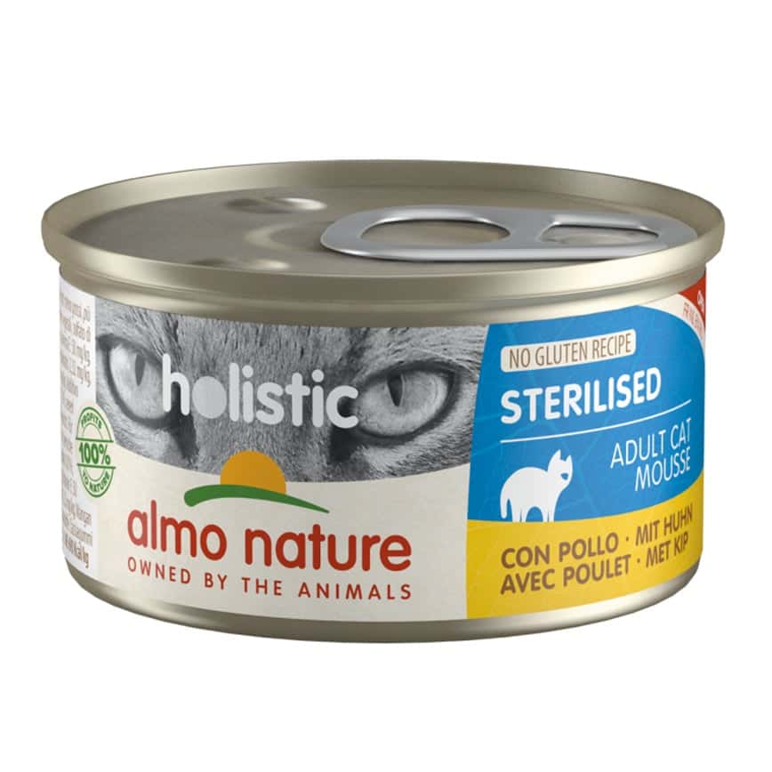 Almo Nature Holistic 貓罐頭 絕育貓 雞肉配方 85g (圖片2)