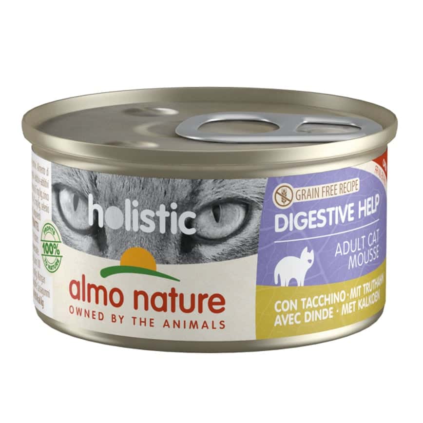Almo Nature Holistic 貓罐頭 腸胃護理 火雞配方 85g (113) (圖片2)