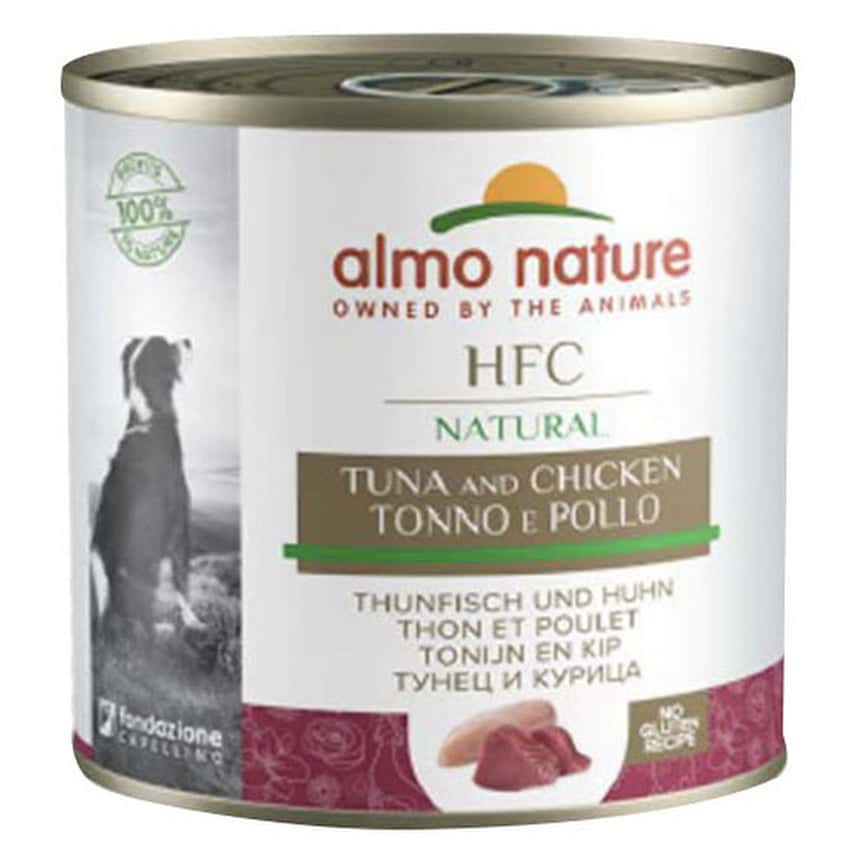 Almo Nature 狗罐頭 HFC Natural 雞肉+吞拿魚 290g (5522) (圖片2)