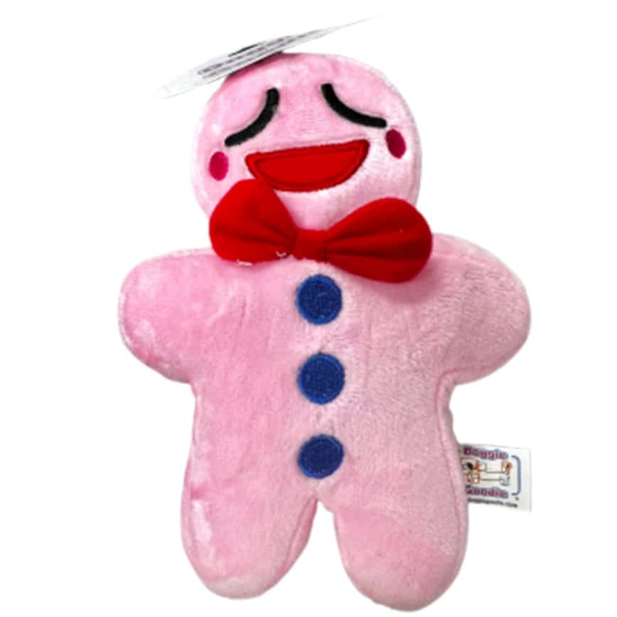 Doggie Goodie 狗玩具 聖誕系列 薑餅人 粉色 (2455) (圖片2)