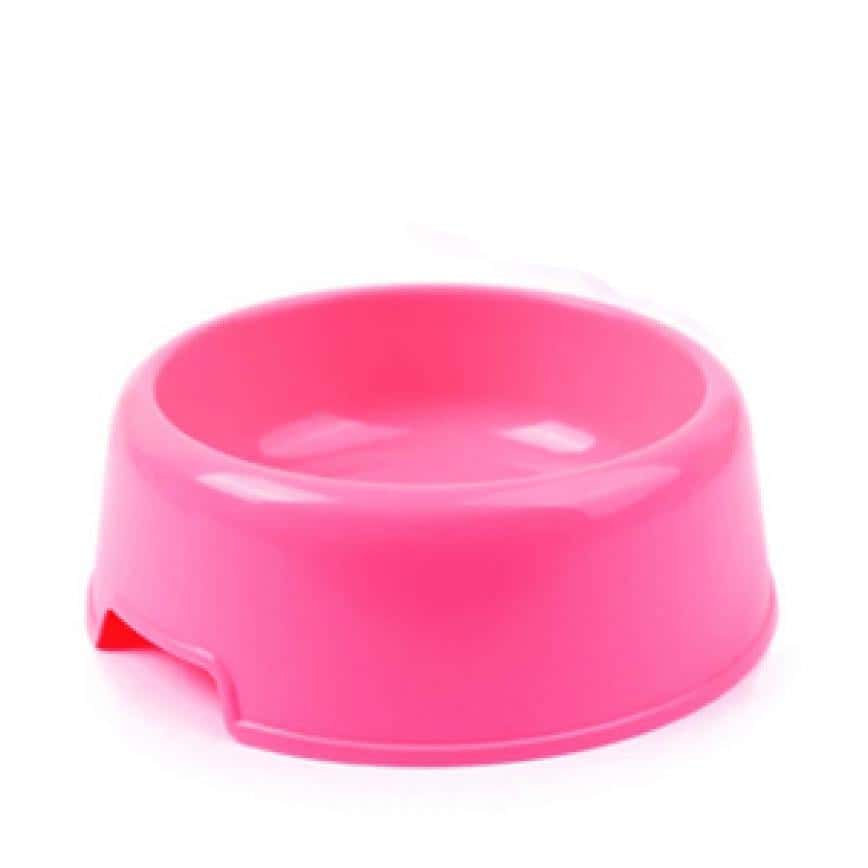 實惠型塑膠寵物糧食碗 (中碼 粉紅) (貓犬用) (圖片2)