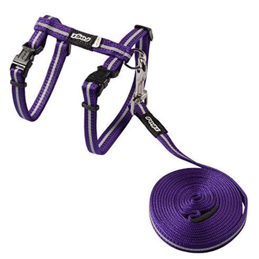 ROGZ ALLEYCAT 胸帶連拖繩 紫邊 (CLJ16-E) (圖片2)
