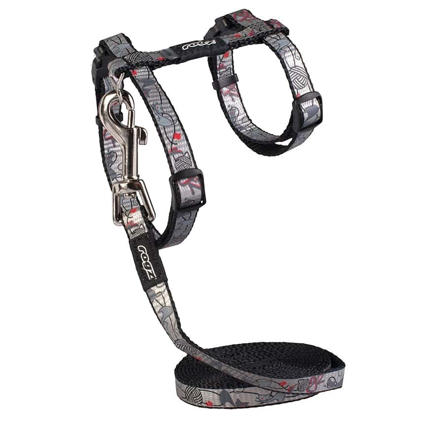 ROGZ REFLECTOCAT 胸帶連拖繩 黑邊 (CLJ40-A) (圖片2)