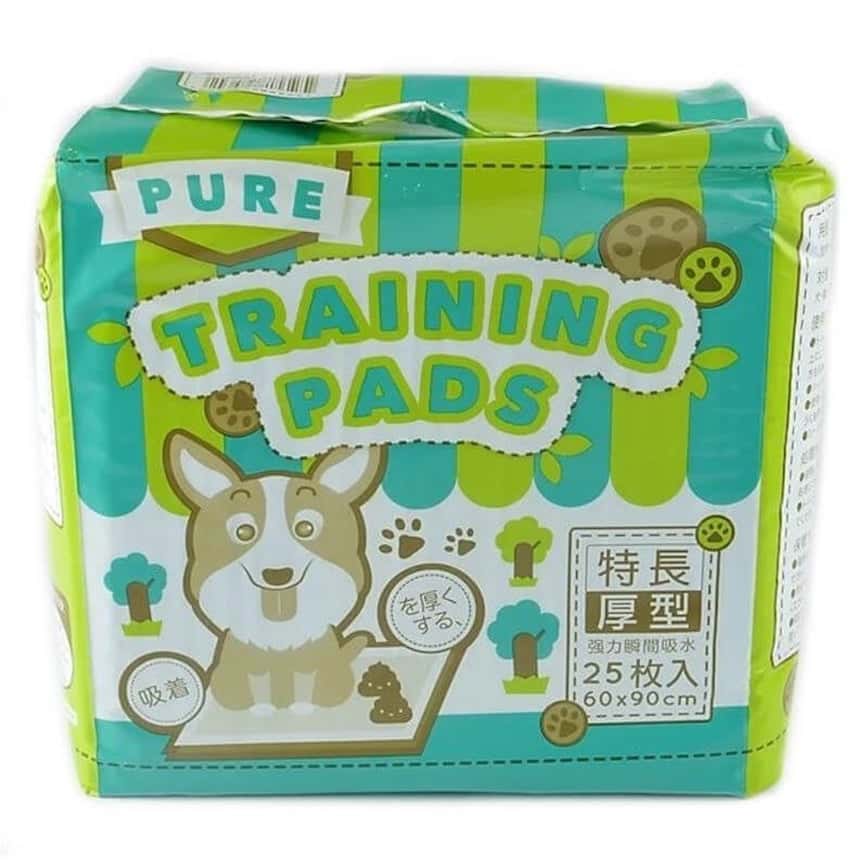 PURE Training Pads 寵物尿墊 狗尿墊 狗尿片 原味 [60x90 L碼 25枚] (P00011) (圖片2)