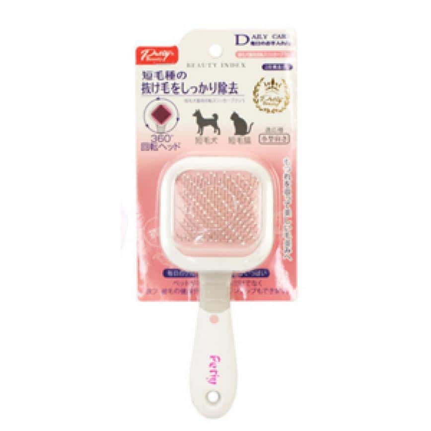 Petiy Beauty 用具嚴選 360度旋轉鋼絲梳毛刷 細碼 (貓犬用) (Y91003) (圖片2)