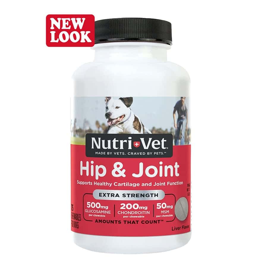 Nutrivet 犬用中級關節護理嘴嚼片 75粒 (NV24743) (圖片2)