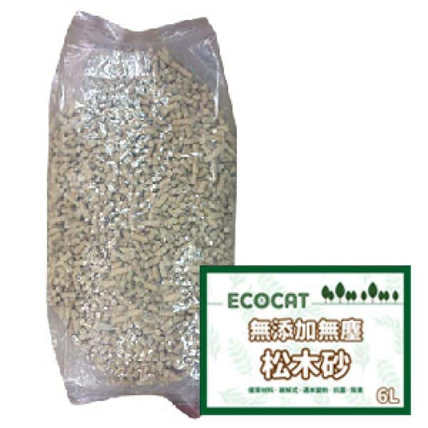 ECOCAT無添加無塵松 木貓砂 6L (圖片2)