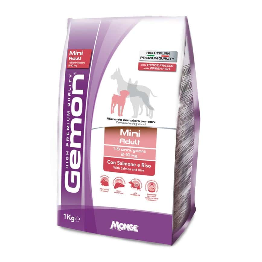 Gemon 狗糧 小型成犬配方 鮮三文魚米飯 3kg (圖片2)