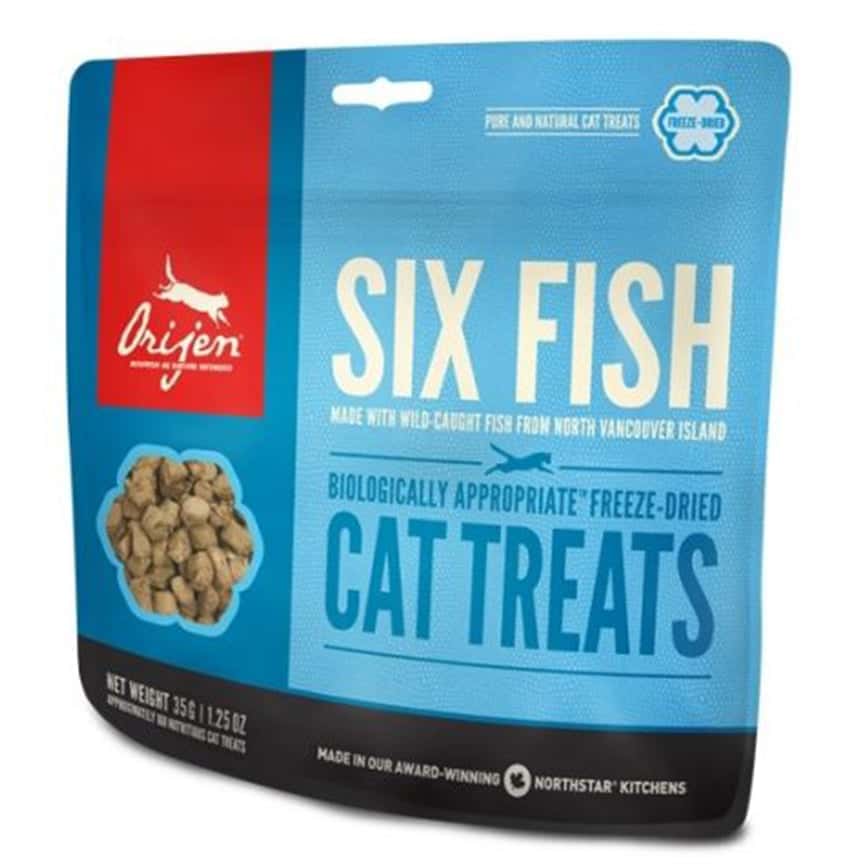 Orijen 貓零食 生肉凍乾零食 六種魚 35g 原裝香港行貨保證 (圖片2)