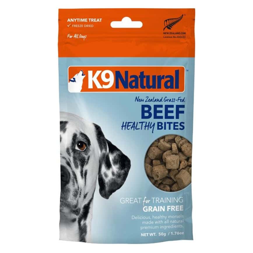 K9 Natural 凍乾零食 狗零食 牛肉粒 50g (K9-HB-B50) (圖片2)