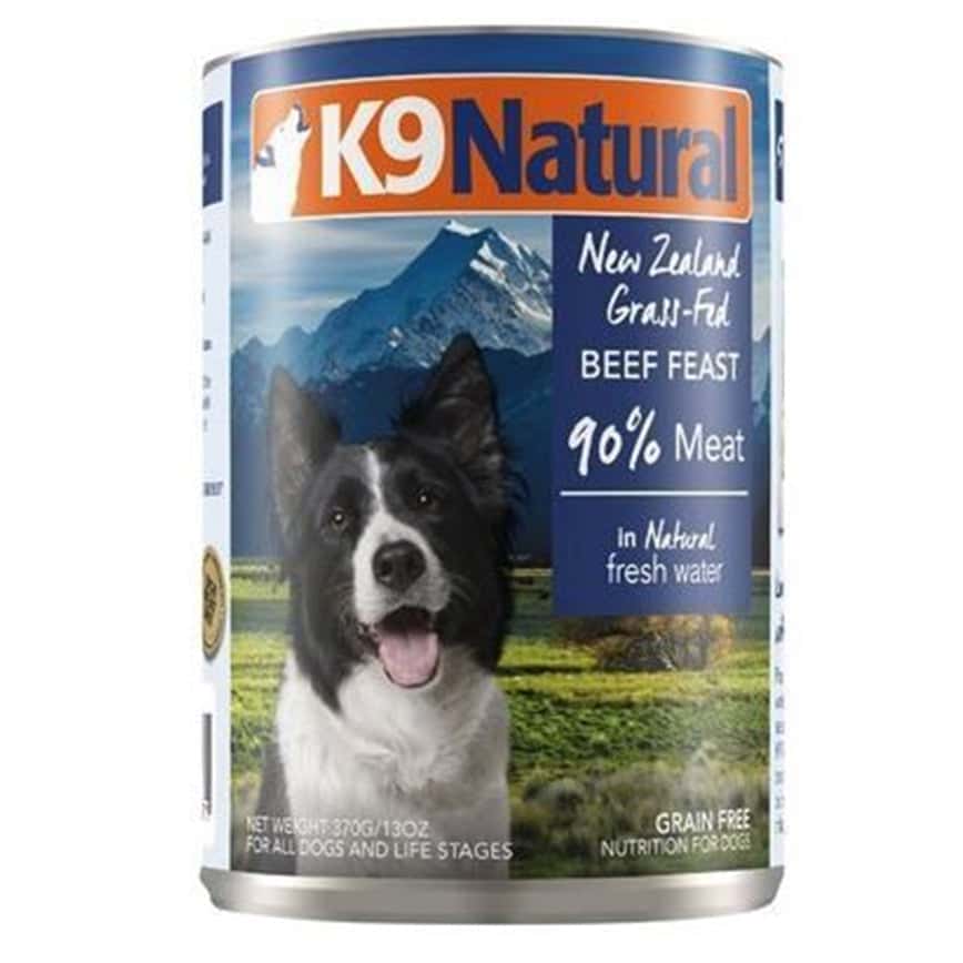 K9 Natural 狗罐頭 主食罐 牛肉盛宴 370g (K9-C-B370) (圖片2)