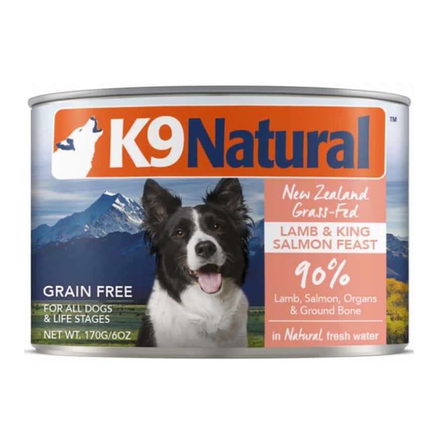K9 Natural 狗罐頭 主食罐 羊肉及三文魚盛宴 170g (K9-C-LS170) (圖片2)