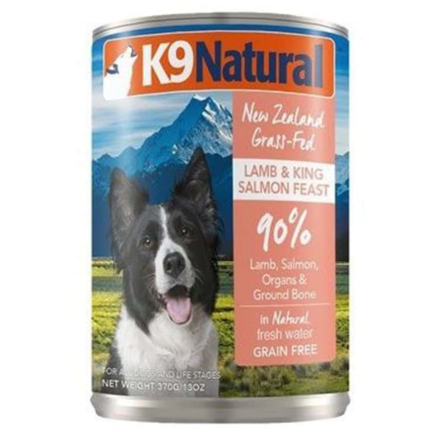 K9 Natural 狗罐頭 主食罐 羊肉及三文魚盛宴 370g (K9-C-LS370) (圖片2)