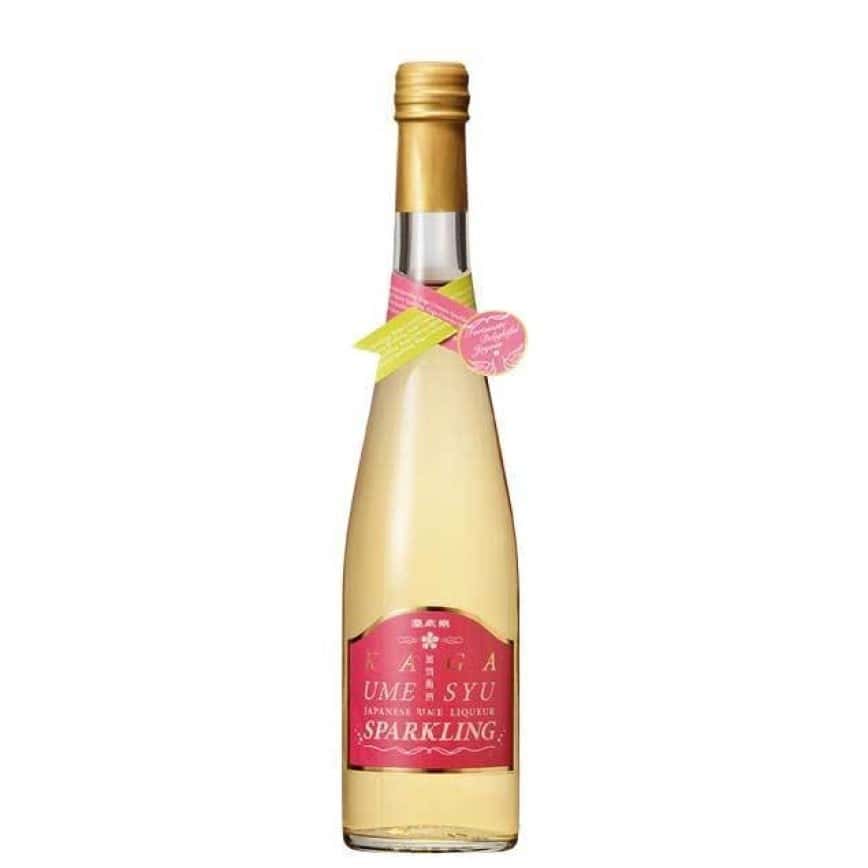 加賀梅酒 萬歳楽 Kagaumesyu 氣泡梅酒 500ml (圖片2)