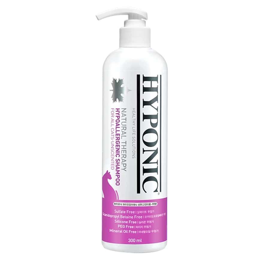 HYPONIC 極致低敏原始無味貓用沖涼液 300ml (HC5647) (圖片2)