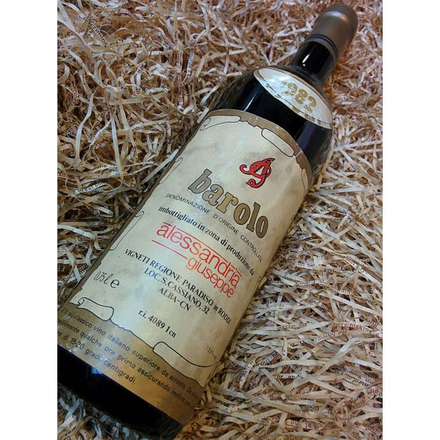 Alessandria Giuseppe Barolo 1982 720ml (停用) (圖片2)