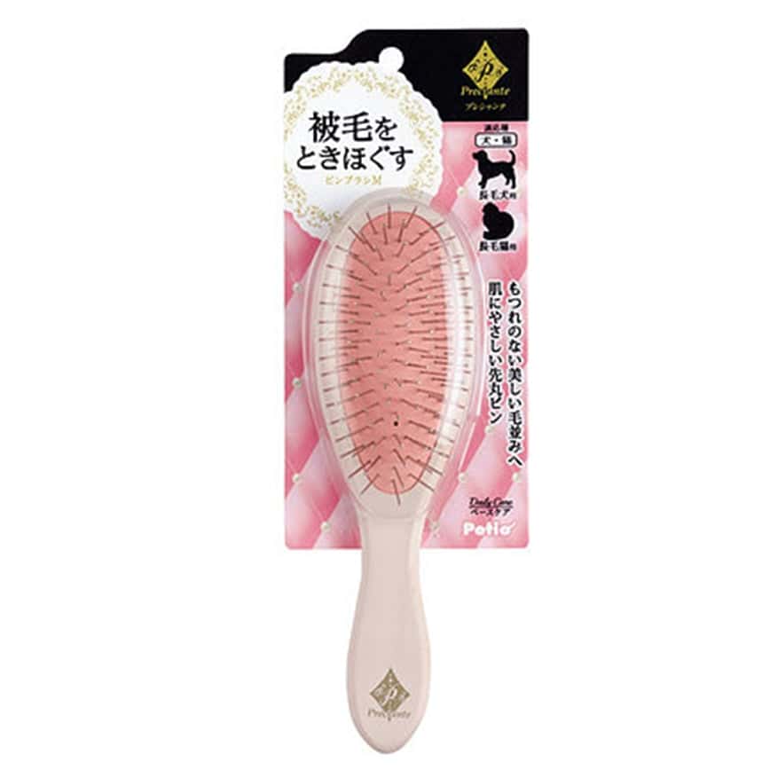 Petio Preciante 長毛貓犬專用橡膠頭針梳 中 (91600877) (圖片2)