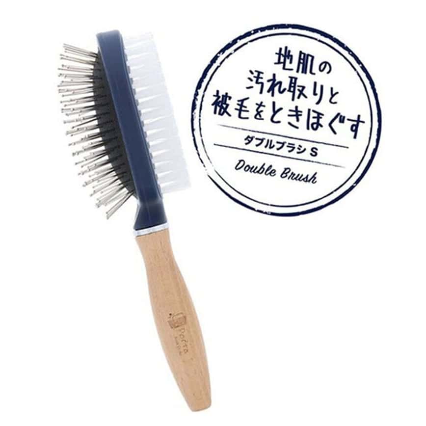 Petio Porta 犬用除塵按摩雙面梳 S (91602203) (圖片2)