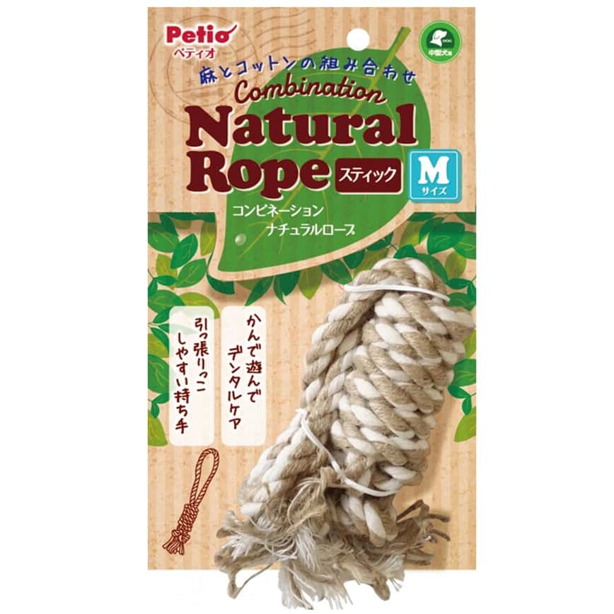 Petio 犬用磨牙潔齒麻繩玩具 M (91601857) (圖片2)