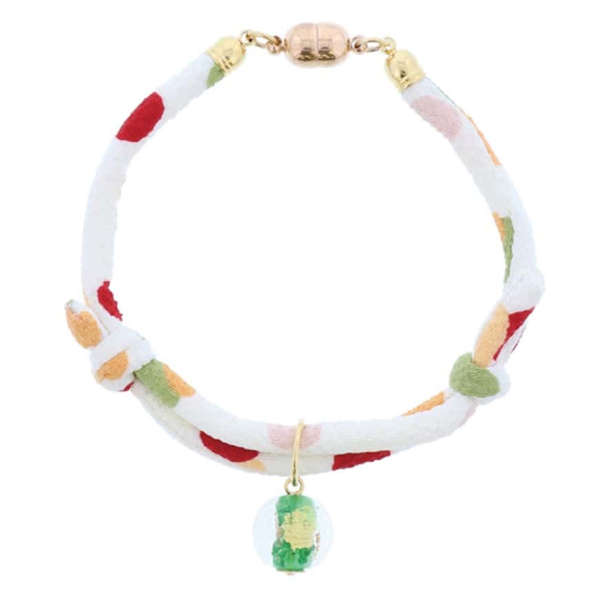 Petio Add Mate 日式蜻蛉玉貓頸帶 白色 (91602366) (圖片2)