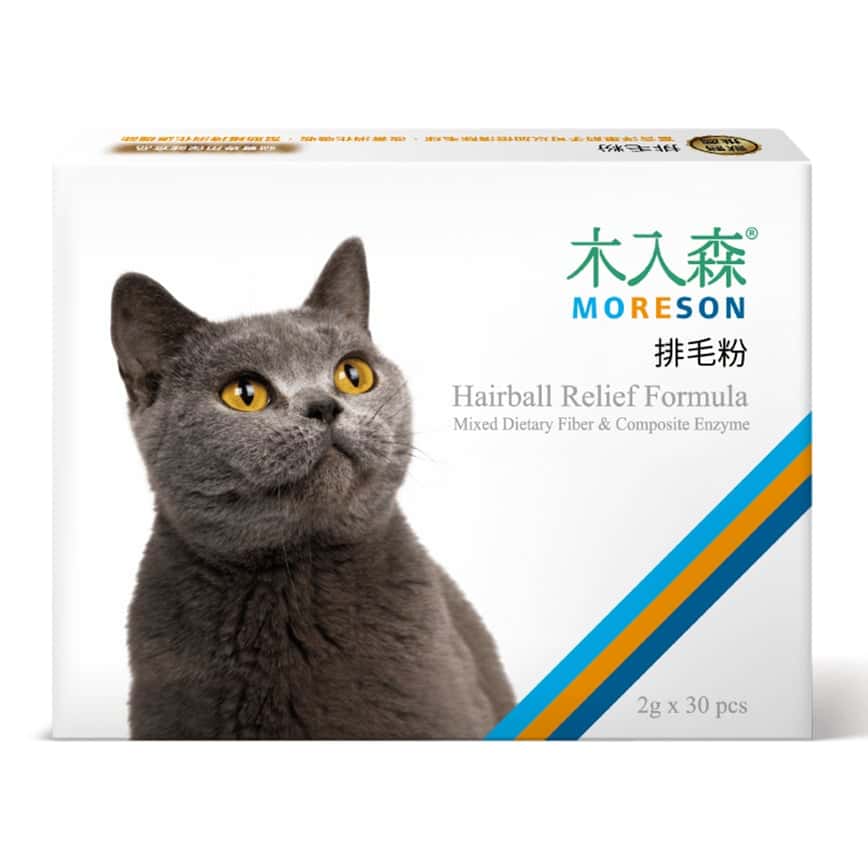 木入森MORESON 貓咪保健品 排毛粉 貓草風味 2g x 30包 (MRSC004) (圖片2)