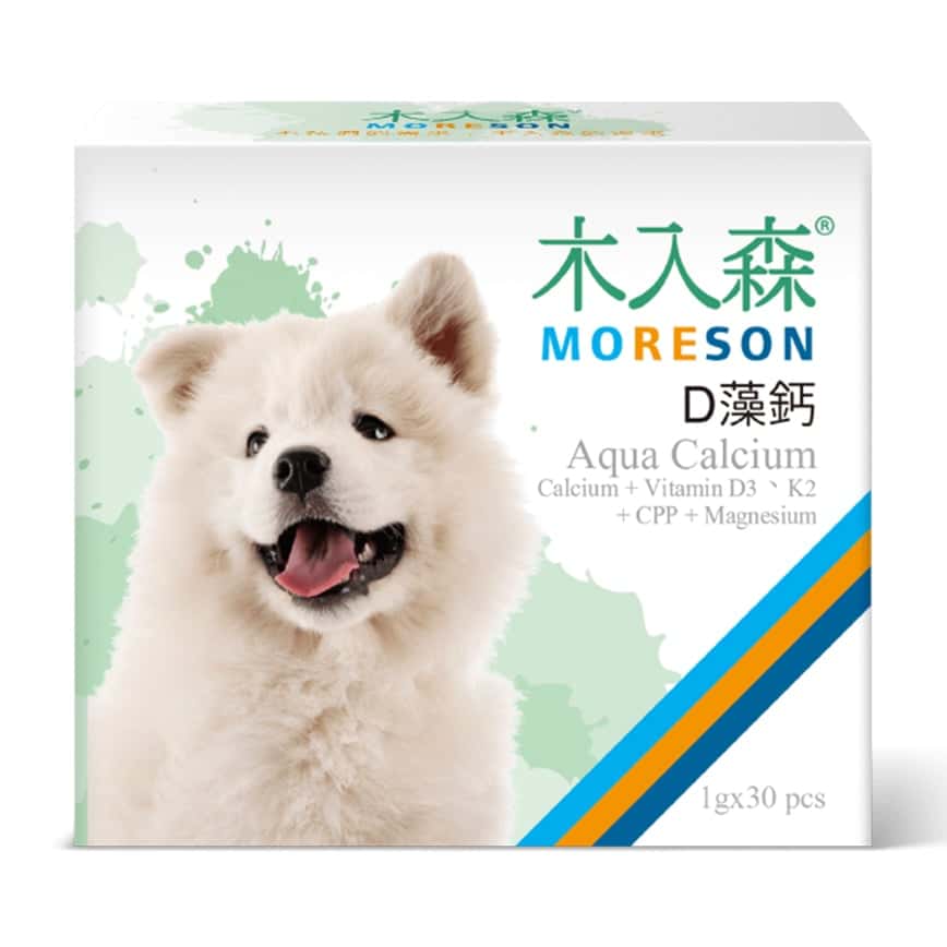 木入森MORESON 狗狗保健品 D藻鈣 1g x 30包 (MRSD070) (圖片2)