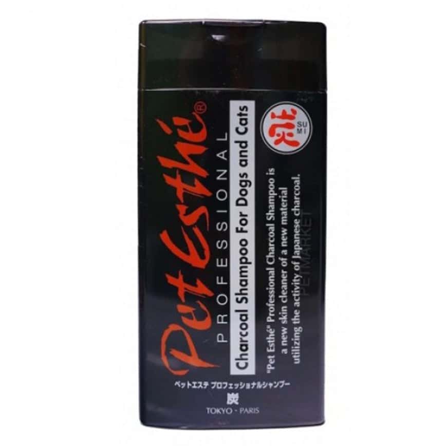 Pet Esthe貝特愛思 洗毛液 專業用系列 原產炭及竹炭 貓犬配方 400ml (PES0384) (圖片2)