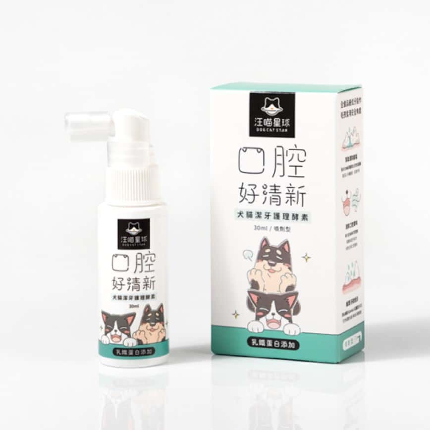 汪喵星球 DogCatStar 潔牙護理酵素 (噴劑型) 30ml (貓犬用) (HS721) (圖片2)