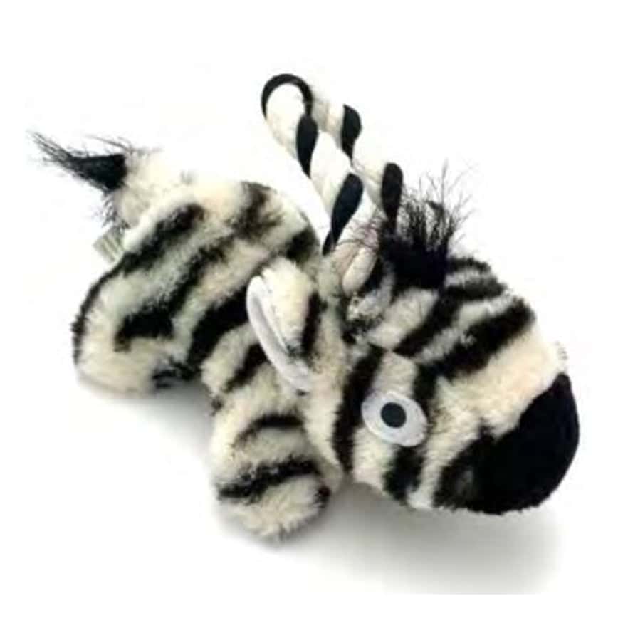 Billipets 狗玩具 粗綿繩玩具 斑馬 17cm (NS-7362A) (圖片2)