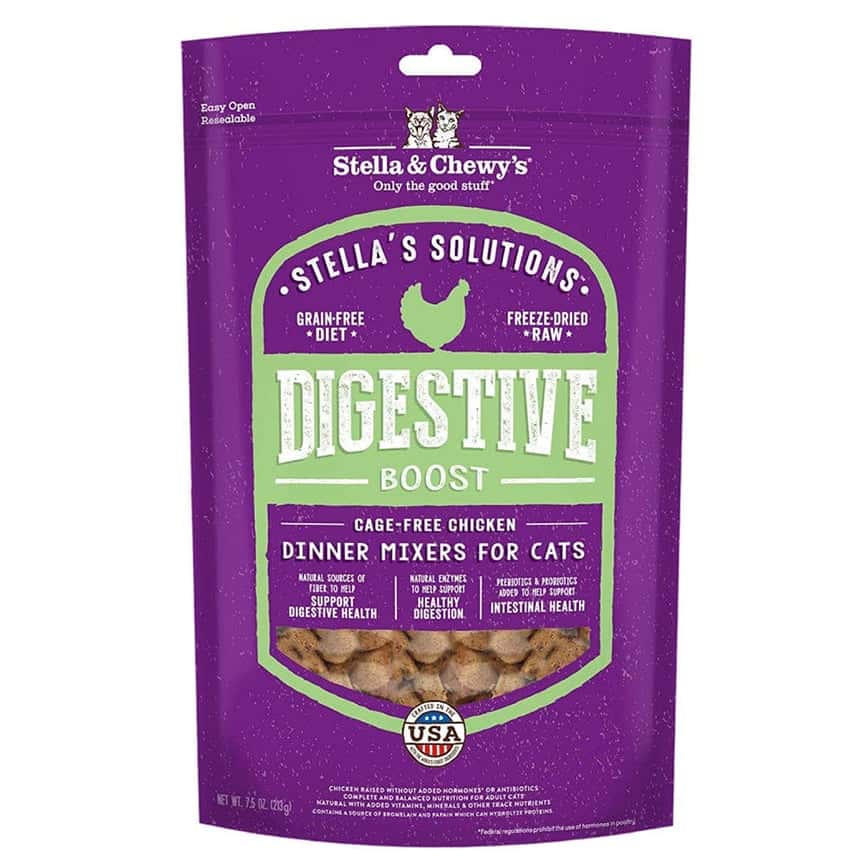 Stella & Chewy's 凍乾生肉貓糧 功能配方 有助消化系統 放養雞配方 7.5oz (SC126) (圖片2)