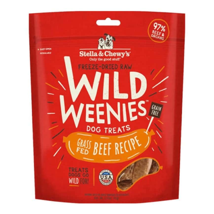 Stella & Chewy's 狗小食 凍乾香腸小食系列 草飼牛配方 3.25oz (WW-BF-3.25) (圖片2)