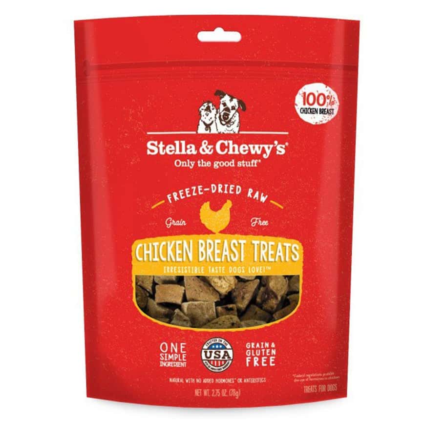 Stella & Chewy's 狗小食 凍乾生肉内臟小食系列 雞胸 2.75oz (TRT-CB-2.75) (圖片2)