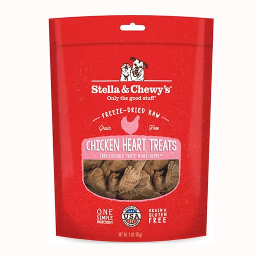 Stella & Chewy's 狗小食 凍乾生肉内臟小食系列 雞心 3oz (TRT-CH-3) (圖片2)