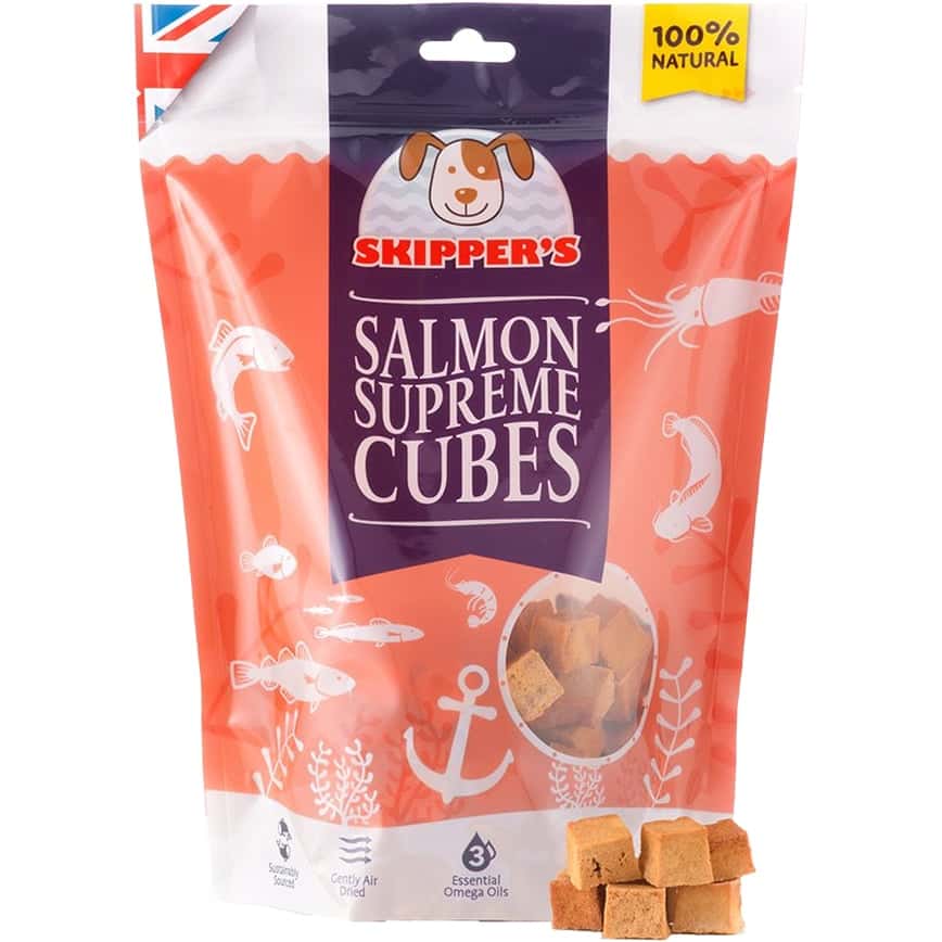 SKIPPER'S 天然純三文魚潔齒脆粒 250g (圖片2)