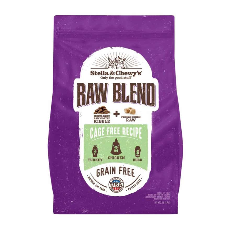 Stella & Chewy's 貓糧 凍乾生肉外層低溫烘焙乾糧併凍乾生肉 放養配方 10lb (CRB-CF-10) (圖片2)