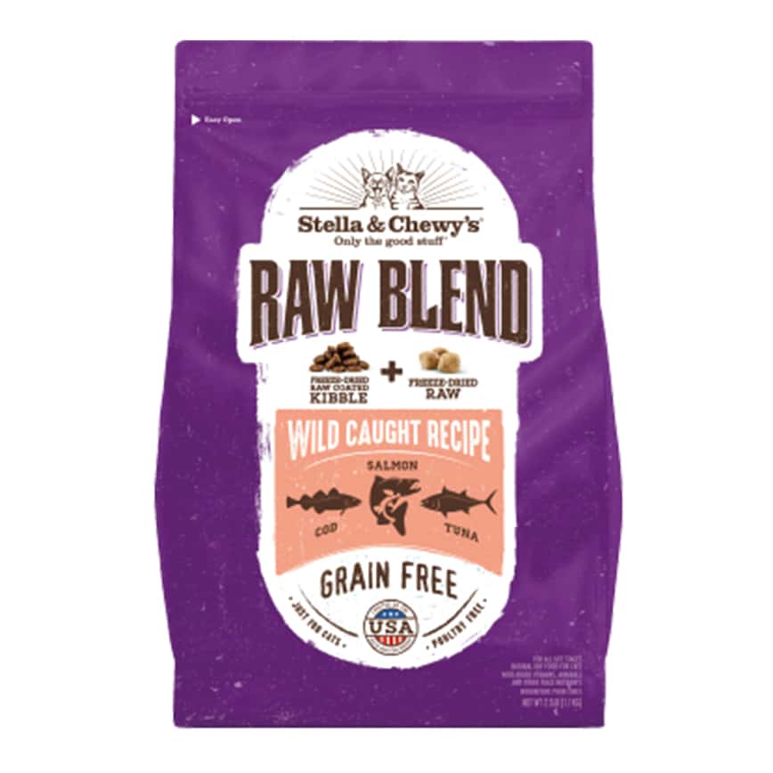 Stella & Chewy's 貓糧 凍乾生肉外層低溫烘焙乾糧併凍乾生肉 野生捕撈配方 5lb (CRB-WC-5) (圖片2)