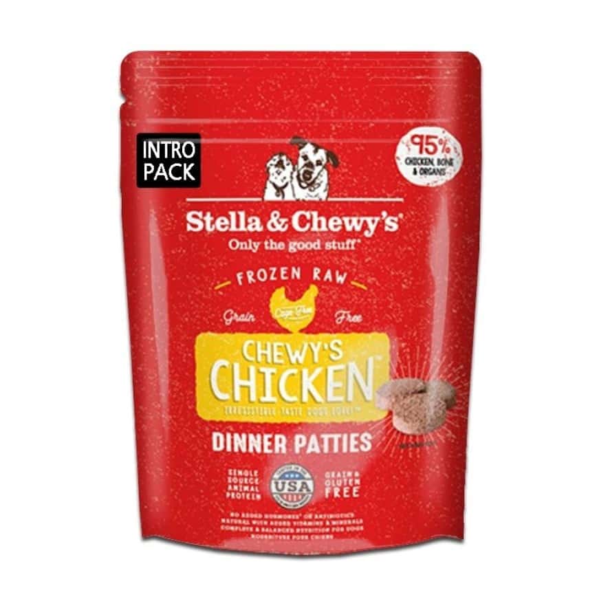 Stella & Chewy's 冷凍生肉狗糧 肉餅 籠外鳳凰 雞肉配方 8.5oz (FRC-8.5) (需冷藏) (圖片2)