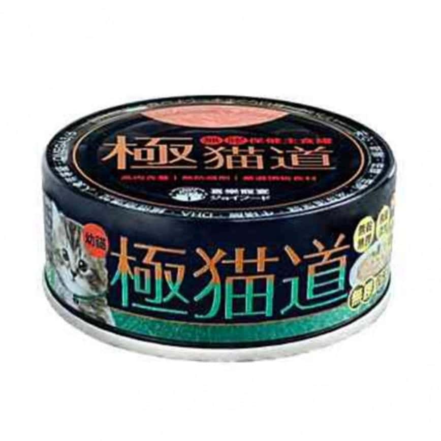 極貓道 貓罐頭 幼貓主食罐 鮮嫩雞肉 80g (青罐) (JF-5092) (圖片2)