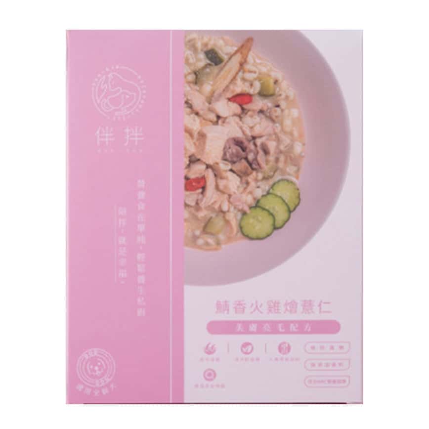 伴拌日嚐 狗狗鮮食包 鯖香火雞燴薏仁 火雞肉+鯖魚 150g (BBD-0016) (圖片2)