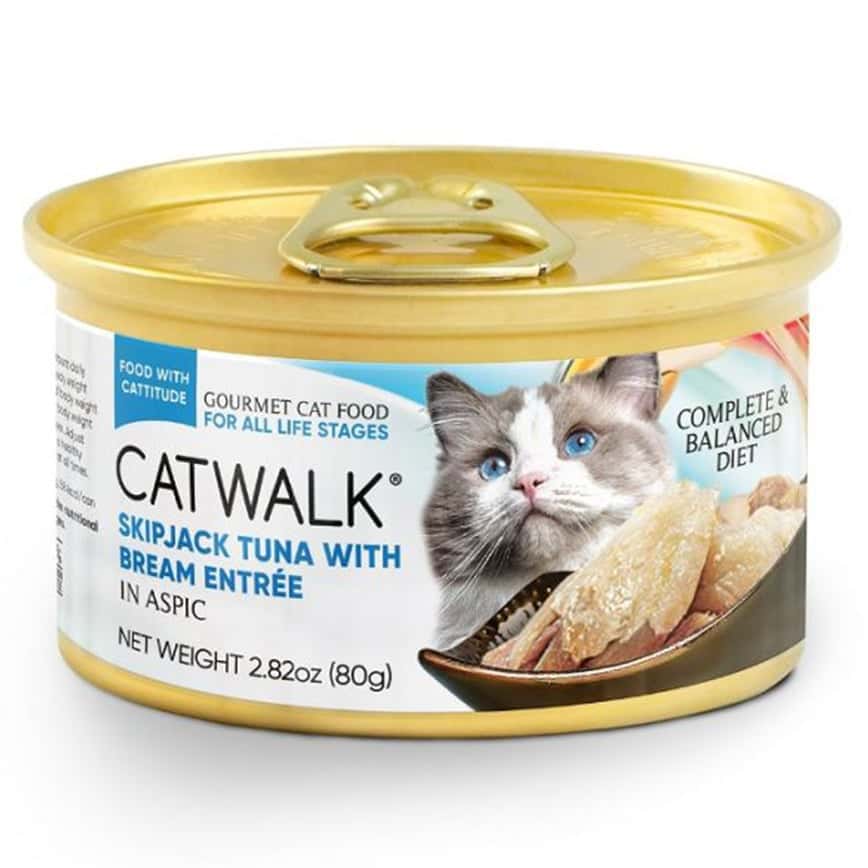 CATWALK 貓主食罐 吞拿魚 + 鯛魚 Tuna With Bream Entrée 80g (CW-TBC) (圖片2)