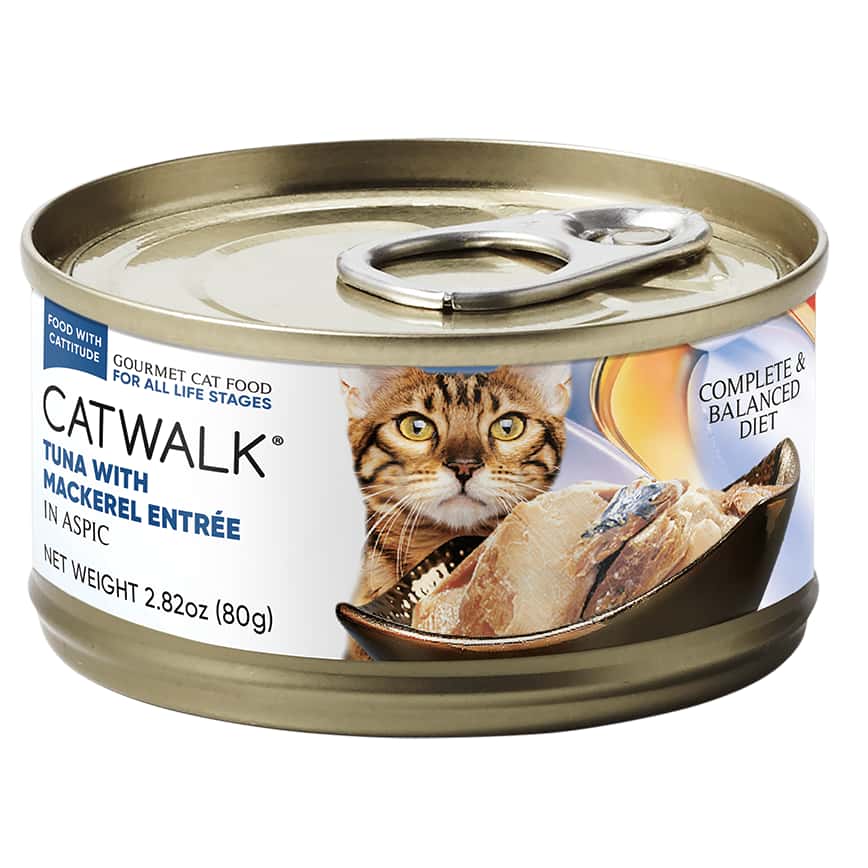 CATWALK 貓主食罐 吞拿魚 + 鯖魚 Tuna with Mackerel Entrée 80g (CW-TMC) (圖片2)