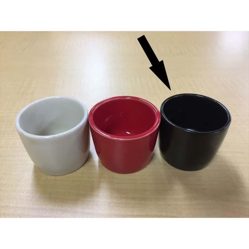 日本清酒壺 美濃燒 雪人帽子清酒杯 黑色 (圖片2)