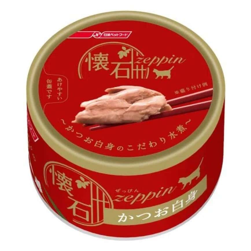 日清 貓罐頭 懷石絕品 白肉鰹魚 80g (NP-Z12) (圖片2)